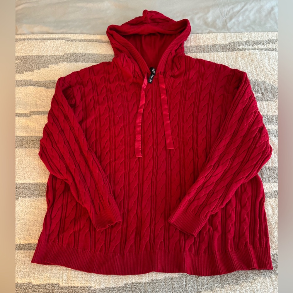 Torrid Red sweater hoodie